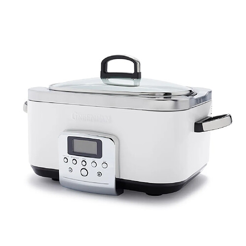 Greenpan Mijoteuse 6l inox triply revêtement céramique crème-Elite