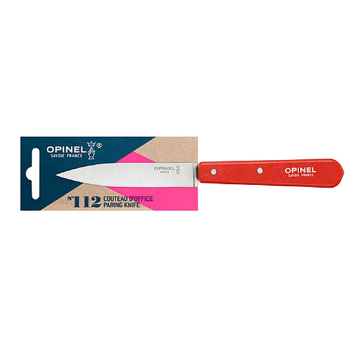 Opinel Couteau d'office N°112 Rouge Paysage