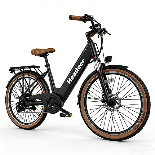 Vélo électrique headeer BK19,Autonomie 50km,batterie 48V11.5Ah,35km/h,Femme,Confort Urbain