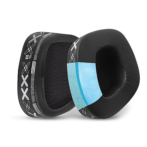INF Coussinets de rechange pour casque Corsair VOID PRO ELITE (noir, pack de 2)