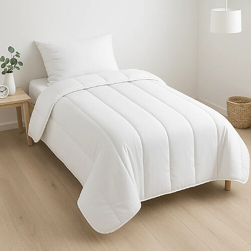 Mortreux Couette Blanche 100 % Recyclée - Légère 140x200 - 12990
