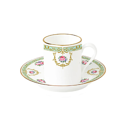 Roy Kirkham Tasse et sous tasse à café Windsor 18 cl