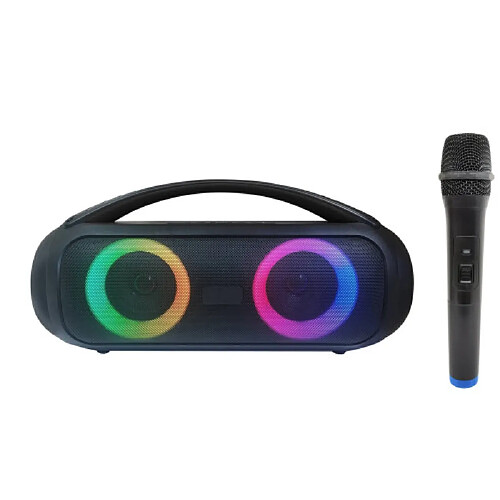 Inovalley Enceinte portable 150W SETGHETTO 2 + Micro sans fil