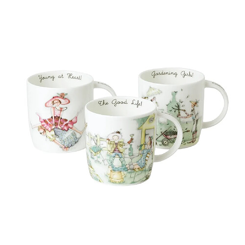 Roy Kirkham Mug 38 cl Goods Life (lot de 3)