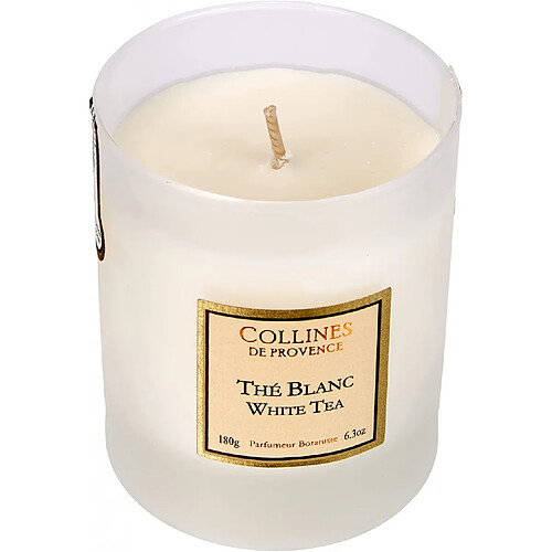 Collines de Provence Bougie parfumée Thé blanc 180g