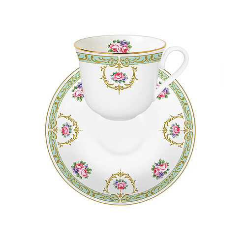 Roy Kirkham Tasse et sous tasse à thé Windsor 23 cl