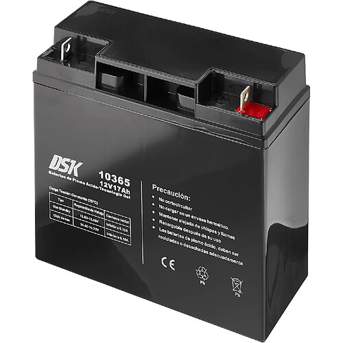 DSK - VRLA 12V 17Ah Rechargeable Sealed Lead Acid AGM