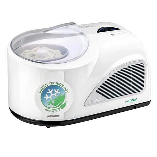 Turbine à glaces 1.7l 150w blanc - 003A600900 - Gelato Nxt1 L'automatica I-green - NEMOX