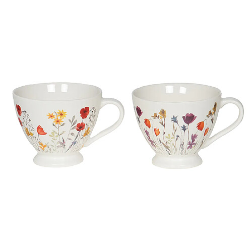 Table Passion Coffret de 2 déjeuner Iris 39 cl