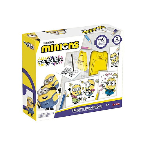LANSAY Magic Lign Minions - Projecteur compact jaune