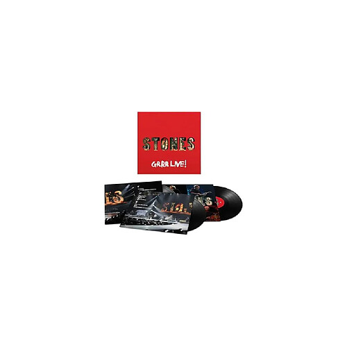The Rolling Stones Grrr Live! - 3 LP Gatefold - Rouge