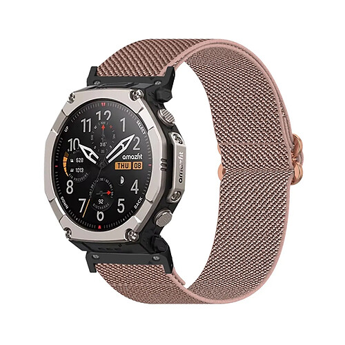 INF Bracelet de montre de remplacement en nylon compatible avec Amazfit T-Rex Ultra 2 26mm - F