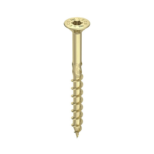 HECO SCHRAUBEN HECOFIX 6x120 mm - Filetage partiel - Zingué jaune