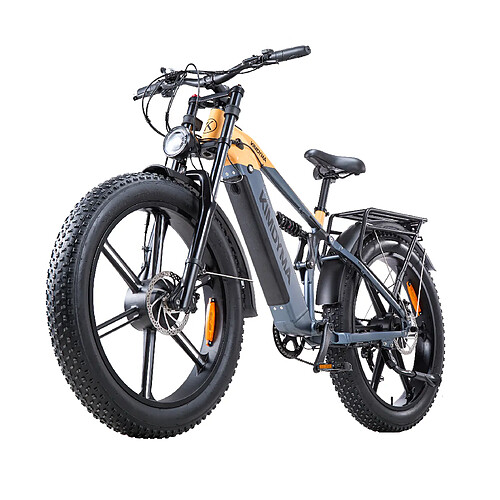 Vélo Électrique KIMDYMA K3 Double Moteur 1500W, Batterie Samsung 20Ah, Autonomie 90km