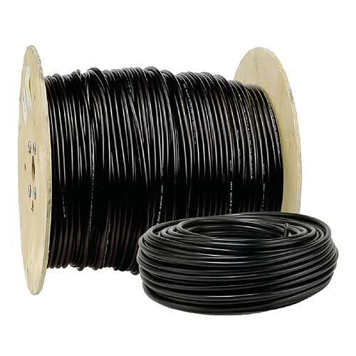 FILS & CABLES 027118 RO2V - 3G6mm² - Noir