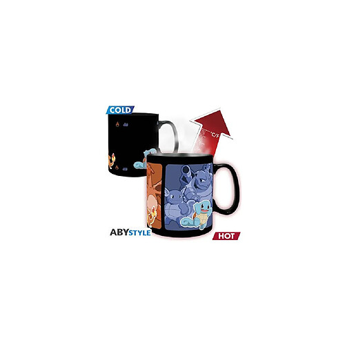 ABYstyle - Mug thermochromique Pokémon 460 ml - Noir