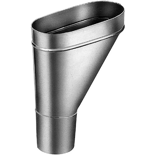 VM ZINC - Cuvette de branchement 100 mm - Zinc naturel