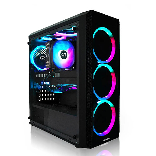GREED - MK2 Plus - Gaming PC - AMD Ryzen 7 5700X - 9060 XT - 16GO RAM - 1TB SSD - W11 Pro