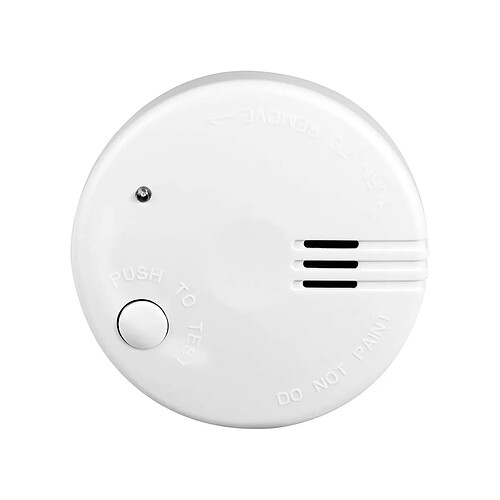Alecto Détecteur de Fumée Photoélectrique avec Alerte Rapide Sirène 85 dB Blanc