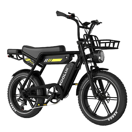 Vélo électrique KOOLUX X9 Pro - Double batterie 48V 31.2Ah 150km,Moteur 1000W,Pneus 20x4.0