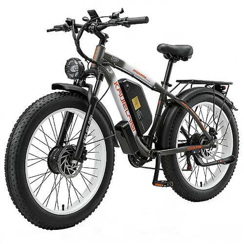 Vélo Électrique KAIJIELAISI V3 4000W PIC Batterie 48V23Ah Autonomie 100km Vitesse 55km/h