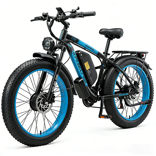 Vélo Électrique KAIJIELAISI V3 4000W PIC Batterie 48V23Ah Autonomie 100km Vitesse 55km/h