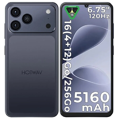 HOTWAV A17 Pro Max Téléphone Portable Débloqué 4G
