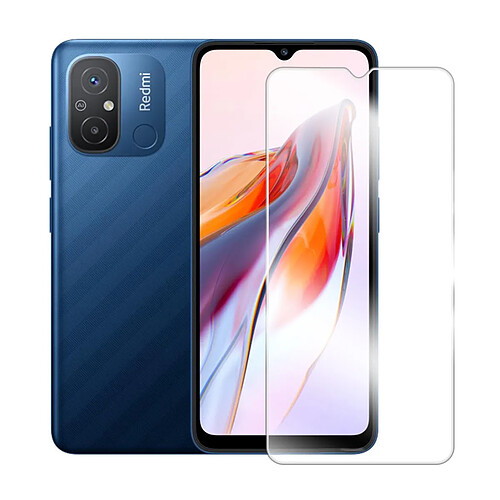 Lot de 2 Verre trempé pour Xiaomi Redmi 12C 6.71" - Film de Protection - VISIODIRECT -