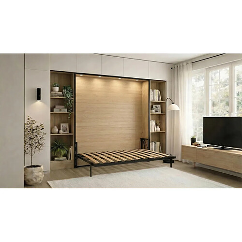 Wallbedking Lit escamotable Morphy Classic – SizeFlex & TypeFlex (140x190 cm, Horizontal)