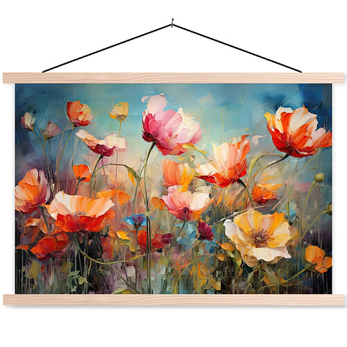 Muchowow Fleurs aquarelle - 60x60 cm