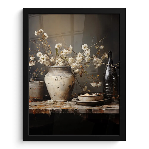 Muchowow Nature morte Fleurs Vase - 30x40 cm