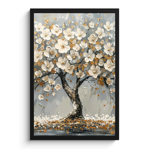 Muchowow Arbre Fleurs Nature - 40x60 cm