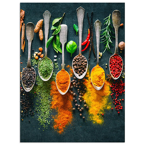 Muchowow Herbes Cuisine Épices - 60x60 cm