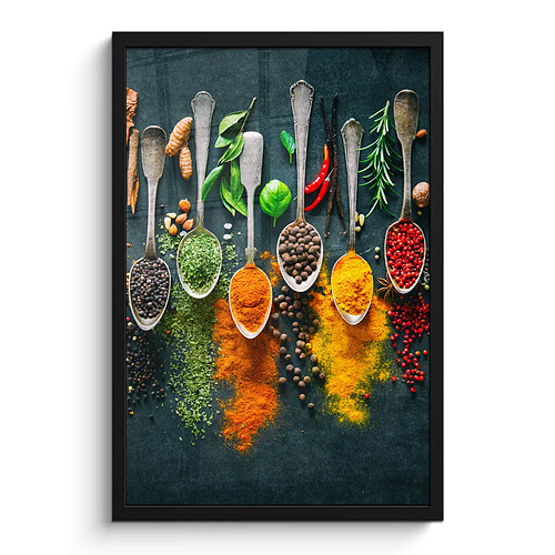 Muchowow Affiche Herbes & Épices - 40x60 cm