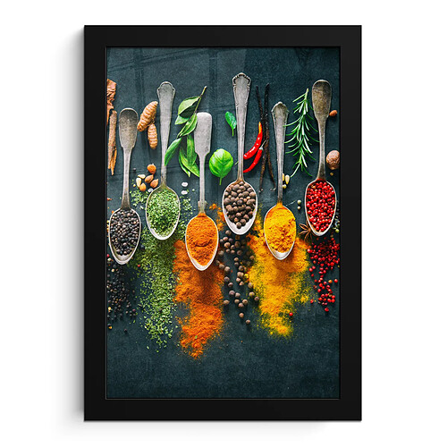 Muchowow Herbes - Épices - Cuillères - 20x30 cm