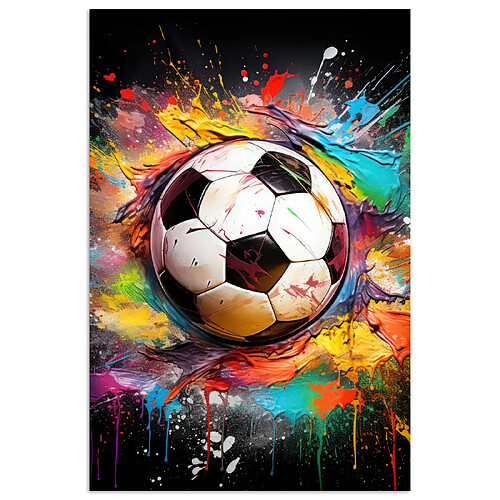 Muchowow Modern Football - 40 x 40 cm
