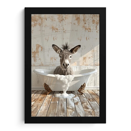 Muchowow Âne Baignoire Mousse - 20x30 cm