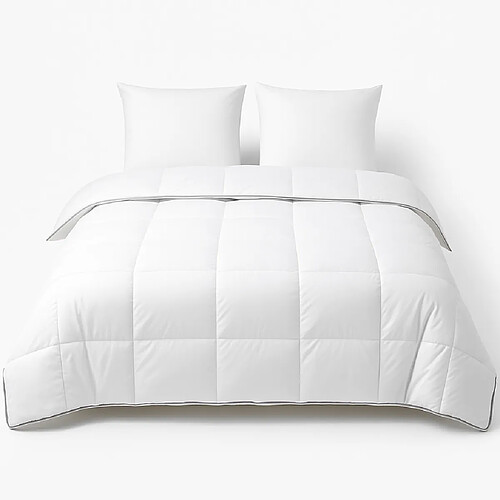 Mortreux Couette Blanche Duvet - Mi-saison - 2 personnes - 240x260 - 13035