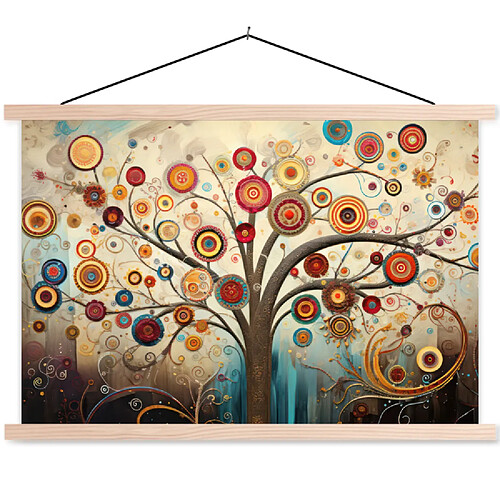 Muchowow Arbre de vie - 120 x 120 cm