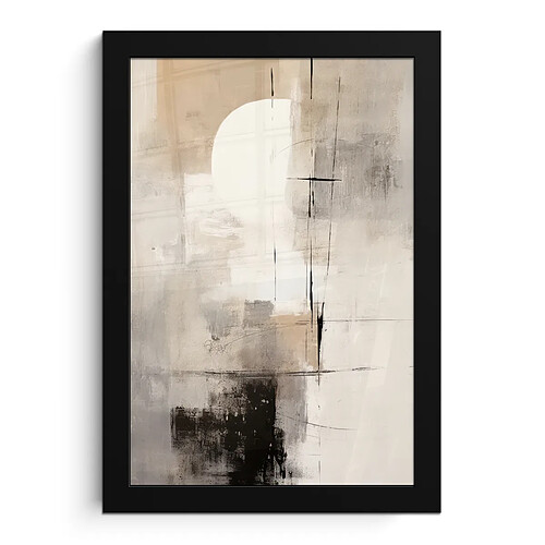 Muchowow Abstrait Art gris - 20x30 cm