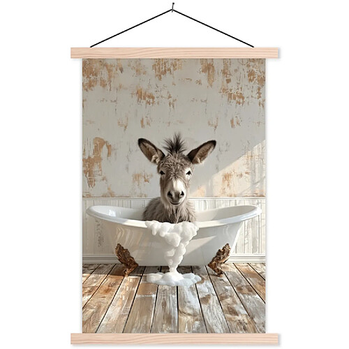 Muchowow Âne Baignoire Mousse - 40 x 60 cm