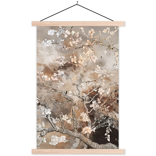 Muchowow Fleur d'amandier - Art - Van Gogh - Beige - Abstrait - 40x60 cm