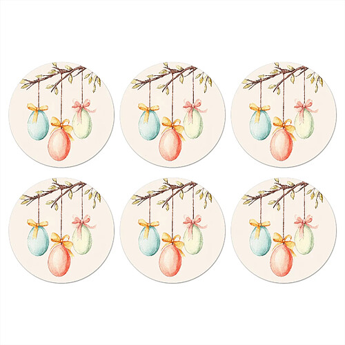 MuchoWow POSAVASOS Lot de 6