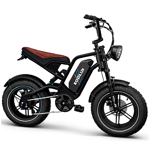 Vélo Électrique KOOLUX X9 45km/h - Moteur Pic 750W Batterie 48V13Ah - Autonomie 80km