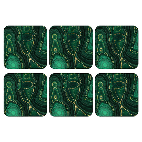 MuchoWow DESSOUS DE VERRE Lot de 6