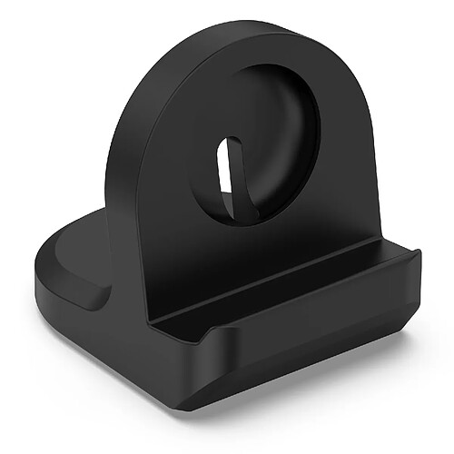 INF Support de chargeur de montre en silicone pour Google Pixel Watch 2 Black
