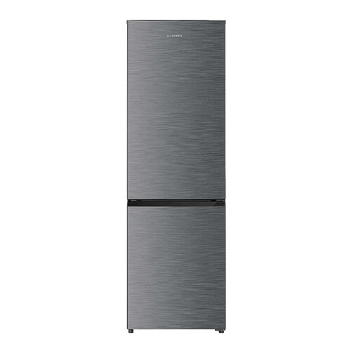 Schneider SCCB400NFXE - Réfrigérateur combiné 400L Inox