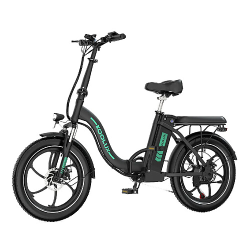 Vélo Électrique Pliable KOOLUX BK6 500W Batterie 48V 13Ah Autonomie 60km,Confort Suspension