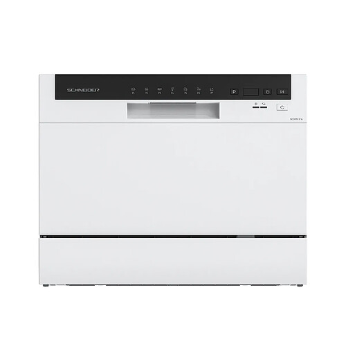 Schneider SCDW649-W - Lave-vaisselle mini 6 couverts Blanc
