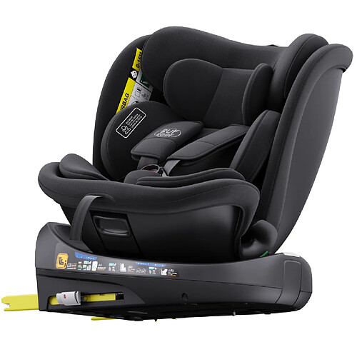 BUF BOOF B-Joy DELUXE i-Size Siège Auto 360° Pivotant ISOFIX R129, 40–150 cm, SIPS